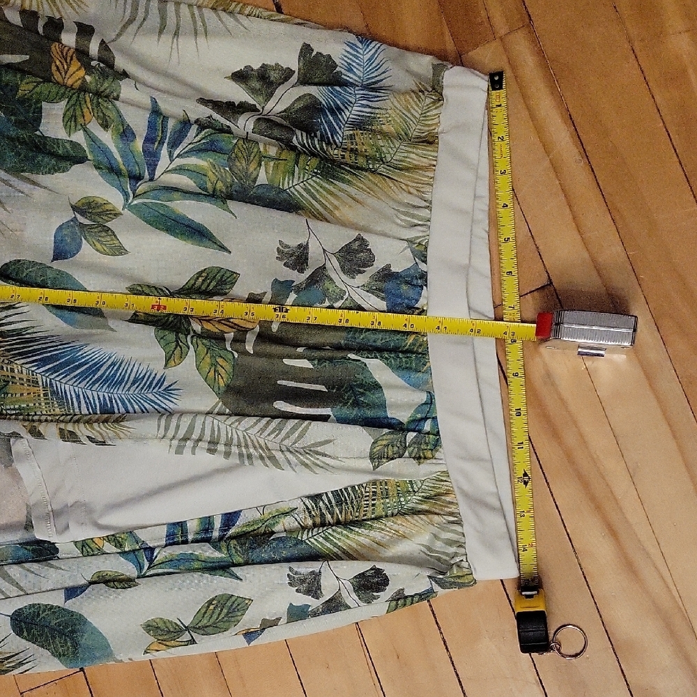 Revamped Green Leaf‎ Maxi Skirt - Picture 7 of 8